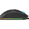 Genesis herní optická myš KRYPTON 555/RGB/8000 DPI/Herní/Optická/8 000 DPI/Drátová USB/Černá