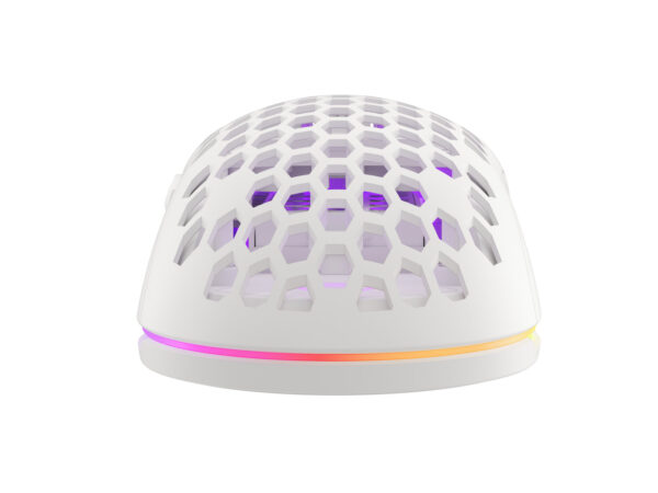 Krypton_750_white_v7a Genesis herní optická myš KRYPTON 750/RGB/8000 DPI/Herní/Optická/8 000 DPI/Drátová USB/Bílá