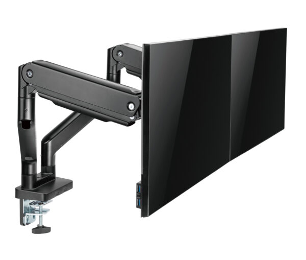 Držák monitoru Brateck LDT60-C024 dvě  ramena vedle sebe mechanická pružina Heavy Duty