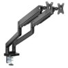 Držák monitoru Brateck LDT60-C024 dvě  ramena vedle sebe mechanická pružina Heavy Duty