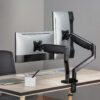 Držák monitoru Brateck LDT60-C024 dvě  ramena vedle sebe mechanická pružina Heavy Duty