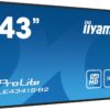 LE4341S-B2-20- 43" iiyama LE4341S-B2: IPS,FHD,3xHDMI,LAN,USB