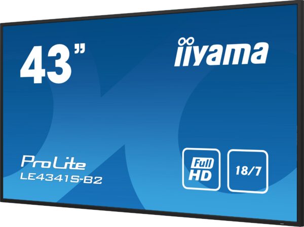 LE4341S-B2-30- 43" iiyama LE4341S-B2: IPS,FHD,3xHDMI,LAN,USB