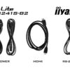 LH3241S-B2-cables 32" iiyama LH3241S-B2:IPS,FHD,3x HDMI