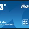 LH4341UHS-B2-10-_s-1 43" iiyama LH4341UHS-B2:IPS,4K UHD,500cd,repro