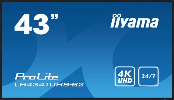 LH4341UHS-B2-10-_s-1 43" iiyama LH4341UHS-B2:IPS,4K UHD,500cd,repro