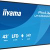 43" iiyama LH4364UHS-B1AG:VA,4K UHD,Android,24/7