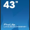 LH4365UHSB-B1-11- 43" iiyama LH4365UHSB-B1:IPS,4K UHD,Android, 24/7