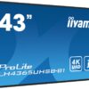 LH4365UHSB-B1-12- 43" iiyama LH4365UHSB-B1:IPS,4K UHD,Android, 24/7
