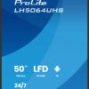 50" iiyama LH5064UHS-B1AG:VA,4K UHD,Android, 24/7