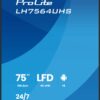 LH7564UHS-B1AG-11- 75" iiyama LH7564UHS-B1AG:VA, 4K UHD,Android,24/7