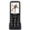 EVOLVEO EasyPhone LT, mobilní telefon pro seniory s nabíjecím stojánkem (černá barva)