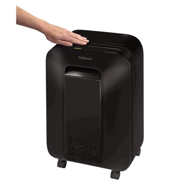 LX201-SafeSense-072419 Fellowes Skartovač LX 201 černý