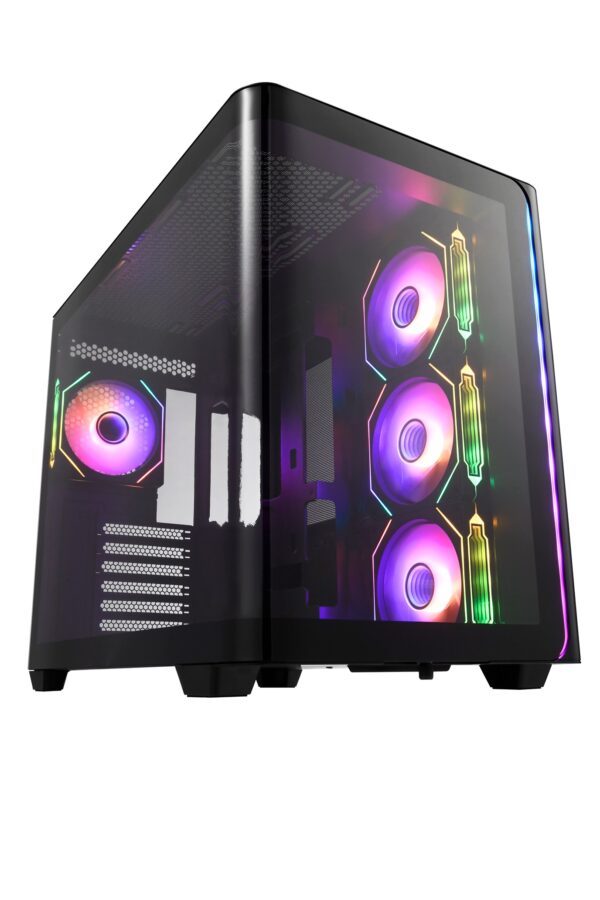 M580_B-5- FSP M580-BA/Midi Tower/Transpar./Černá