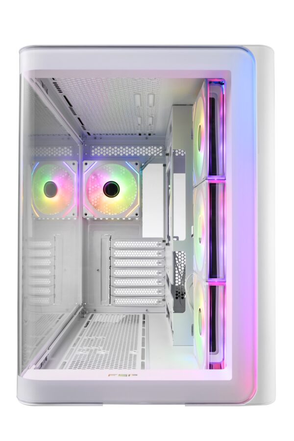 M580_W-1- FSP M580-WA/Midi Tower/Transpar./Bílá