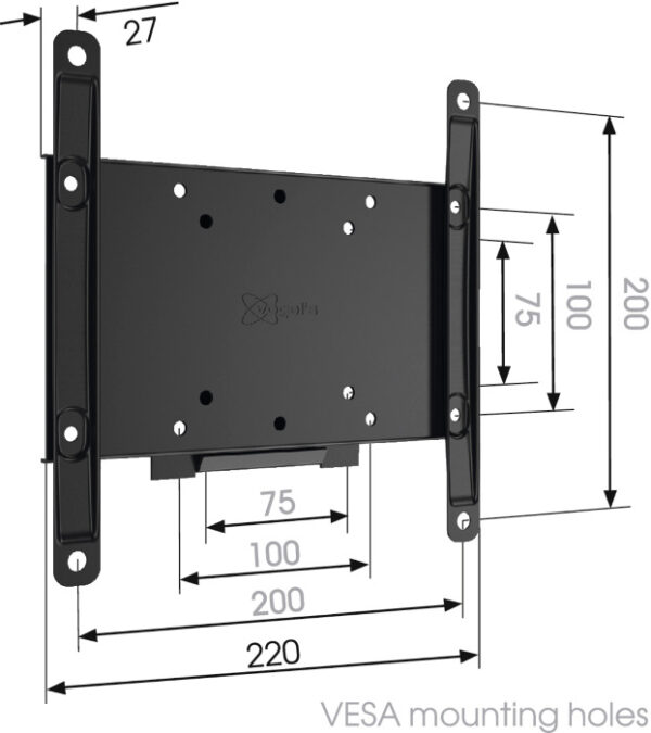 MA2000 Fixní držák Vogel's pro TV 19-40"