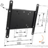 MA2010 LCD držák na stěnu Vogel´s, 19-40", náklon