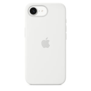 MD3P4_s-1 iPhone 16e Silicone Case – White