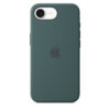 MD3X4_s-1 iPhone 16e Silicone Case – Lake Green