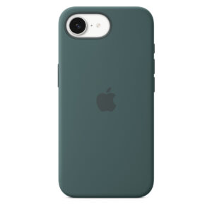 MD3X4_s-1 iPhone 16e Silicone Case – Lake Green