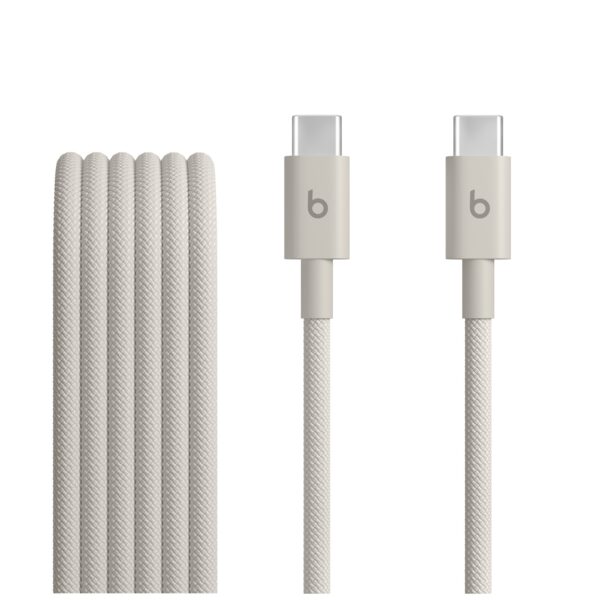 MDGD4_s Beats USB-C / USB-C Woven Cable (1.5m)-Surge Stone