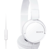 SONY sluchátka MDR-ZX110AP handsfree, bílé