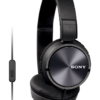 SONY sluchátka MDR-ZX310AP, handsfree, černé