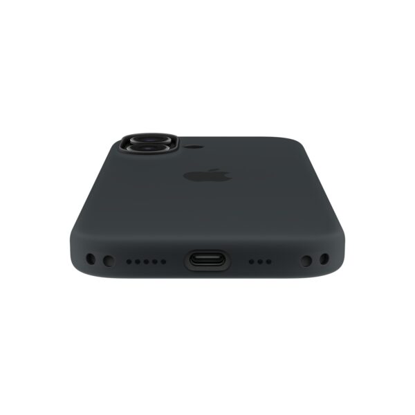 MGF14ZM_2 iPhone 17 Silicone Case with MagSafe - Black