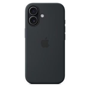 MGF14ZM_s-1 iPhone 17 Silicone Case with MagSafe - Black