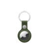 AirTag FineWoven Key Ring - Moss