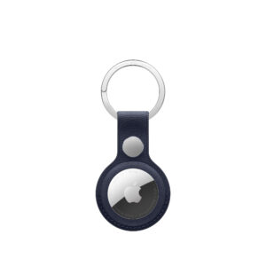 AirTag FineWoven Key Ring - Navy