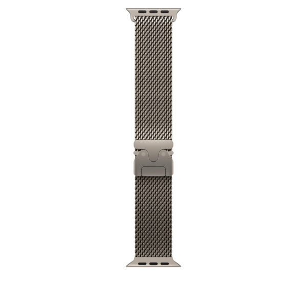 MGHN4ref_s-4 Watch Acc/49/Natural Titanium Milanese Loop - M