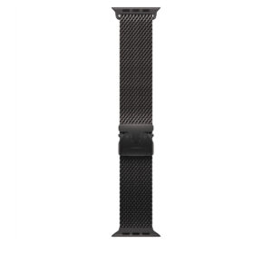 Watch Acc/49/Black Titanium Milanese Loop - M