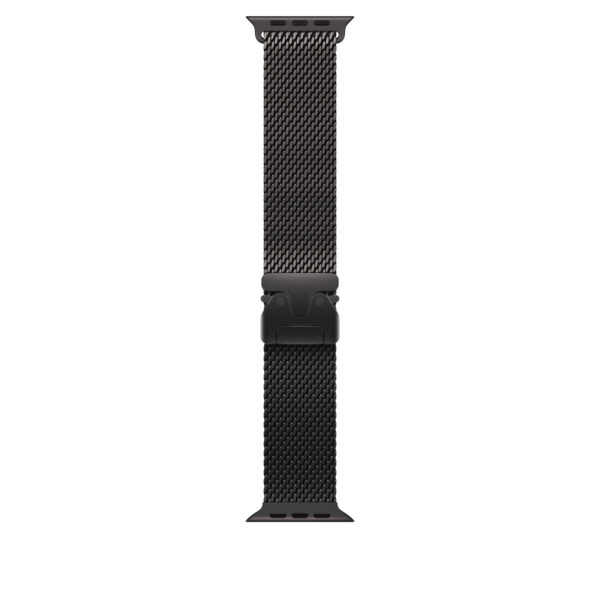 Watch Acc/49/Black Titanium Milanese Loop - L