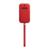 MHMR3_s-1 iPhone 12 mini Leather Sleeve wth MagSafe RED