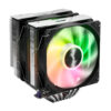 MP7_ARGB_45top FSP Chladič CPU MP7 Dual, 120mm A.RGB FDB Fan