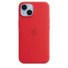 MPRW3_s-1 iPhone 14 Silicone Case with MS - (PRODUCT)RED