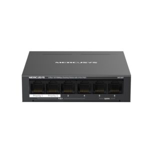 Mercusys MS106P 6xFE desktop switch 4xPoE+