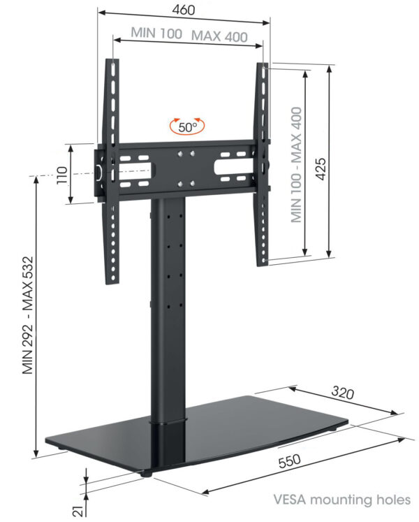 Stolní LCD stojan Vogel's MS 3085