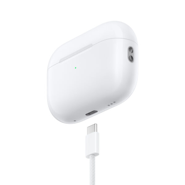 MTJV3_AV4 AirPods Pro (2. generace) s MagSafe nabíjecím pouzdrem (USB-C)/ANC/BT/Bezdrát/Bílá
