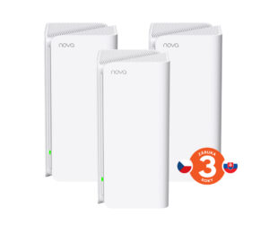 MX15-Pro_3p_s Tenda Nova MX15 Pro (3-pack) WiFi 6 AX5400 Mesh Gigabit system, 9x GLAN/GWAN, WPA3, VPN, CZ app