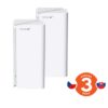 Tenda Nova MX21 Pro (2-pack) WiFi6E AXE5700 Mesh Gigabit system, 6x GLAN/GWAN, WPA3, VPN, CZ app