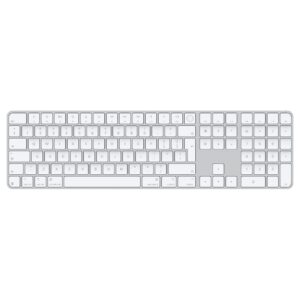 MXK73Z_s Apple Magic Keyboard Numeric Touch ID/Bezdrátová Bluetooth/IE layout/Bílá