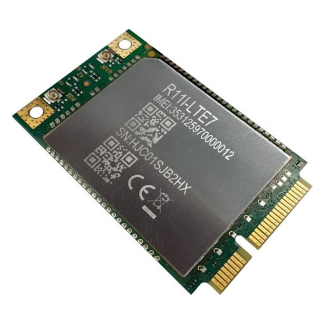 MikroTik-R11e-LTE7-a_s MikroTik R11e-LTE7, miniPCIe CAT7 LTE karta