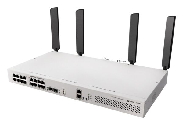MikroTik CRS418-8P-8G-2S+5axQ2axQ-RM, Cloud Router Switch