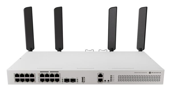 MikroTik CRS418-8P-8G-2S+5axQ2axQ-RM, Cloud Router Switch