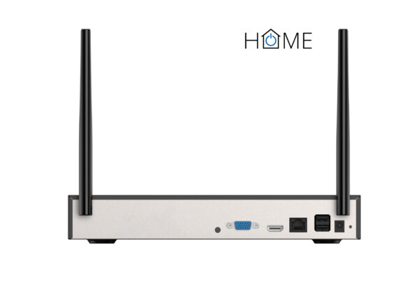 iGET HOME NVR N4C4 - CCTV bezdrátový Wi-Fi set 2K+ rozlišení, 4CH NVR + 4x kamera se zvukem a IR
