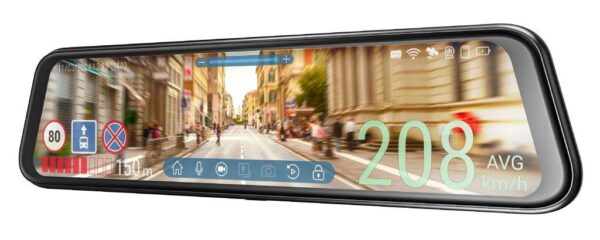 NAVITEL MR750 SMART celoobrazovková palubní kamera ve zpětném zrcátku s WIFI a GPS