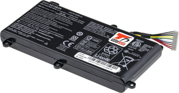 Baterie T6 Power pro Acer Predator 15 G9-591, G9-592, 17 G9-791, G9-792, 6000mAh, 88Wh, 8cell