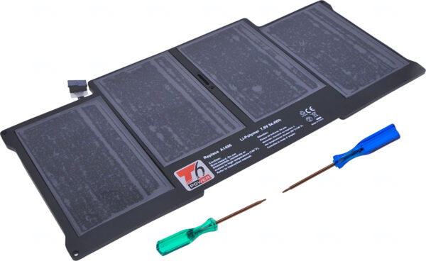 Baterie T6 Power Apple MacBook Air 13 2011, 2012, 2013, 2014, 2015, 7150mAh, 54Wh, 4cell, Li-pol